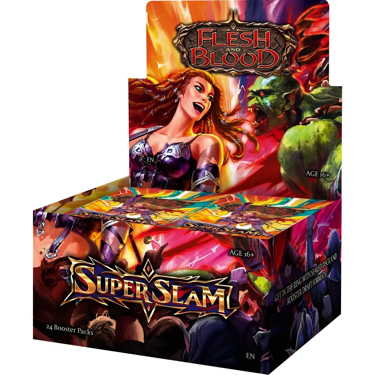 FaB SUPER SLAM 闘魂激突 英語 プレリリースキット 未開封7box FaB】 『闘魂激突（Super Slam）』 英語版≪BOX≫ Flesh and Blood