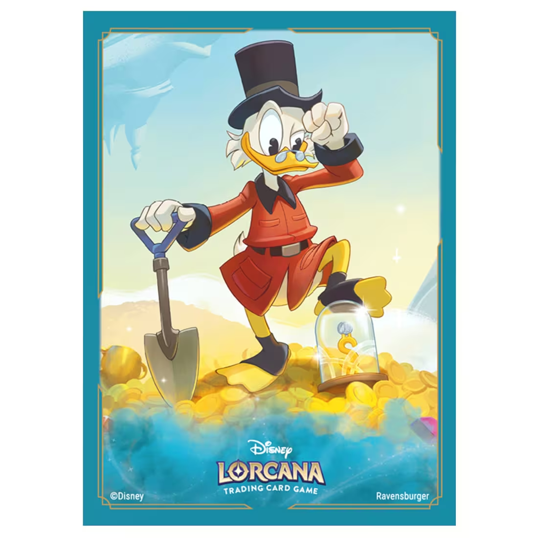 ディズニー・ロルカナ・TCG】公式カードスリーブ 「スクルージ ディズニー・ロルカナ・TCG】公式カードスリーブ 「スクルージ
