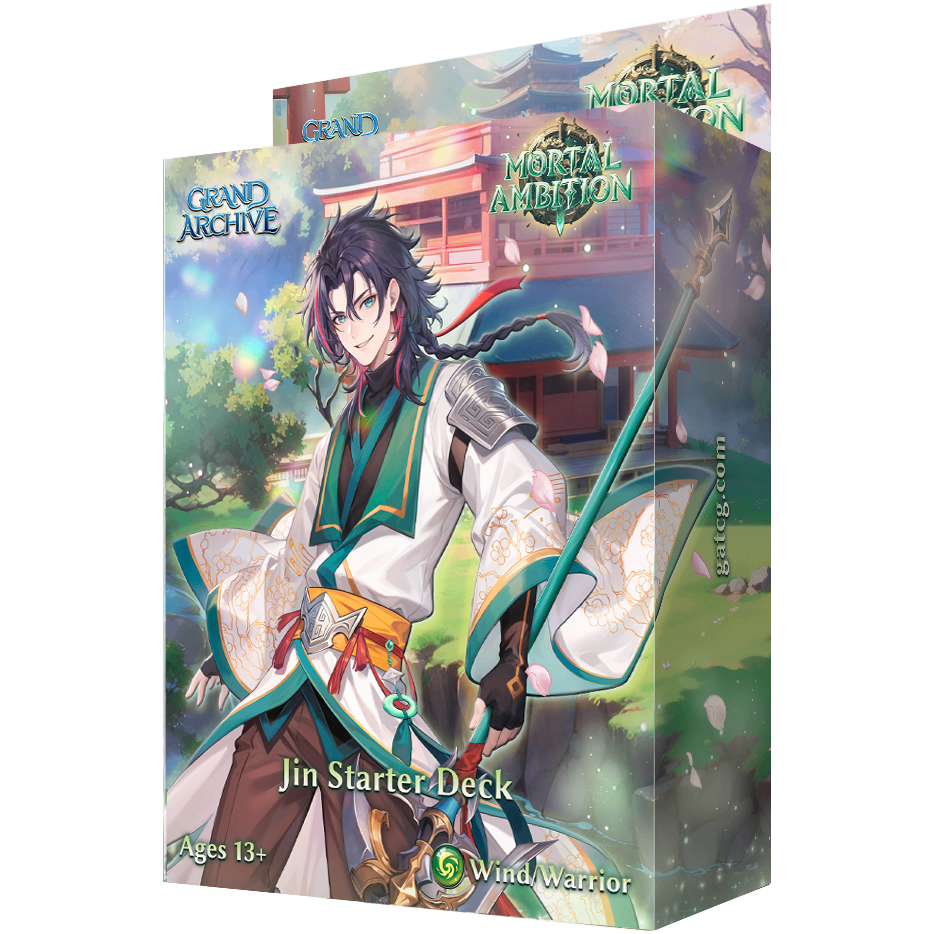 【GRAND ARCHIVE TCG】Starter Deck - Jin -【Mortal Ambition】 《英語版》