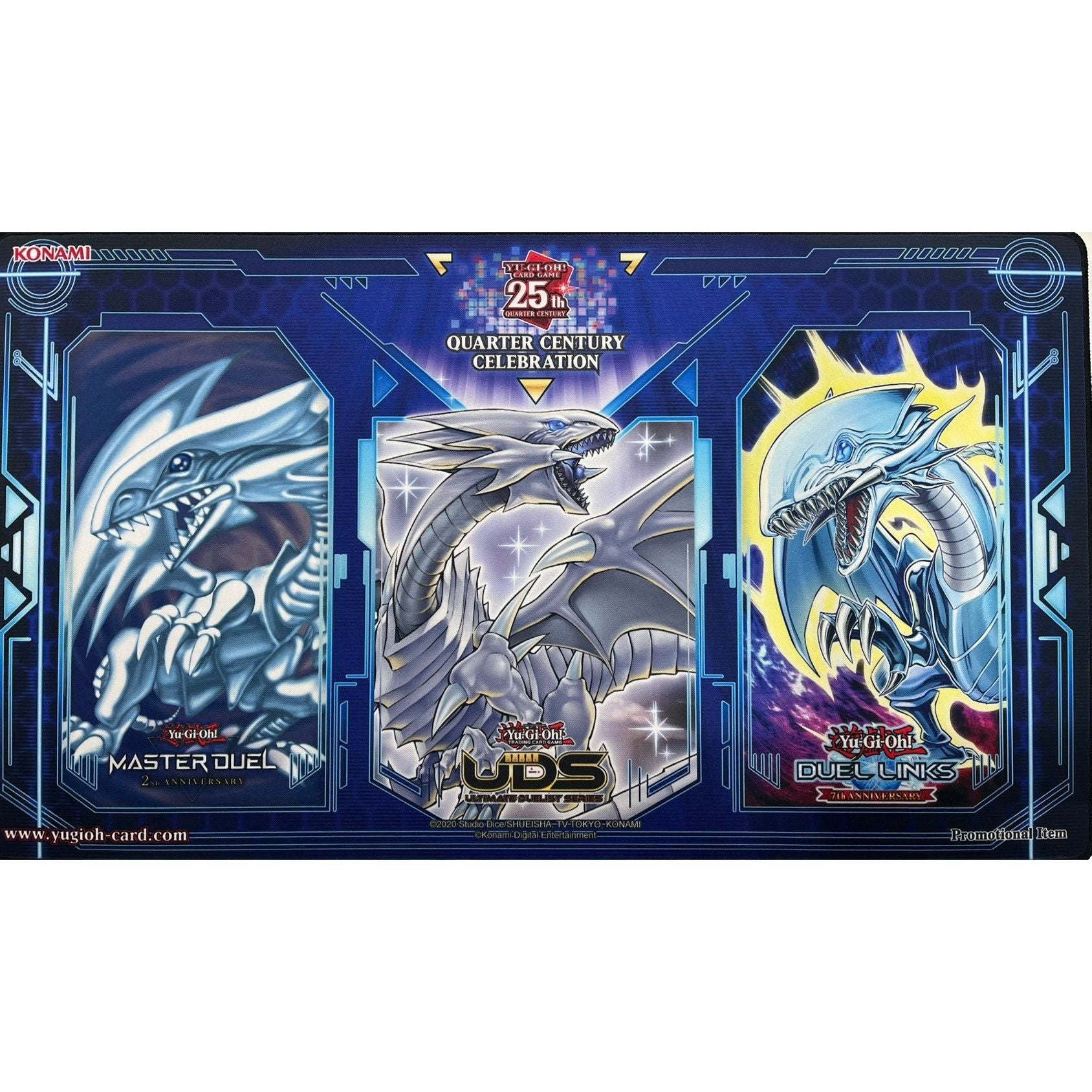 遊戯王OCG DKCプレイマット青 遊戯王】 プレイマット 青眼の白龍(UDS) (袋なし) – カードン