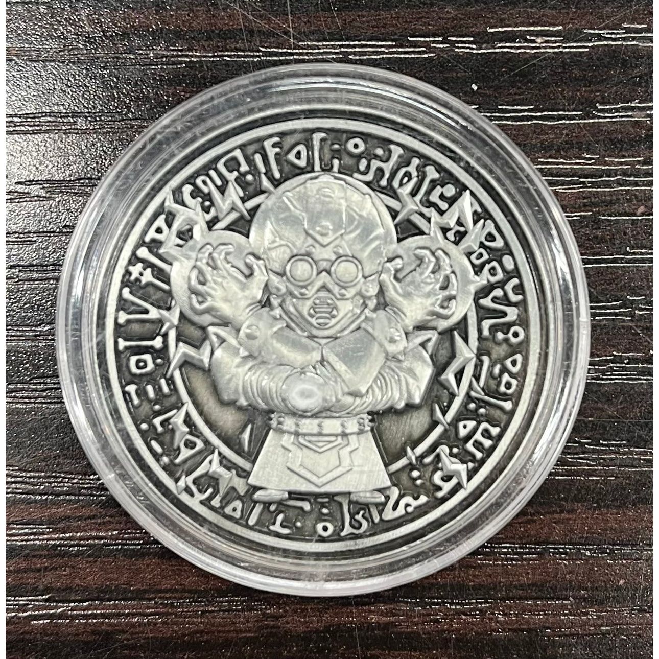 【遊戯王】人造人間－サイコ・ショッカー YCS参加特典 金属製メダル/コイン シルバー[遊戯王]