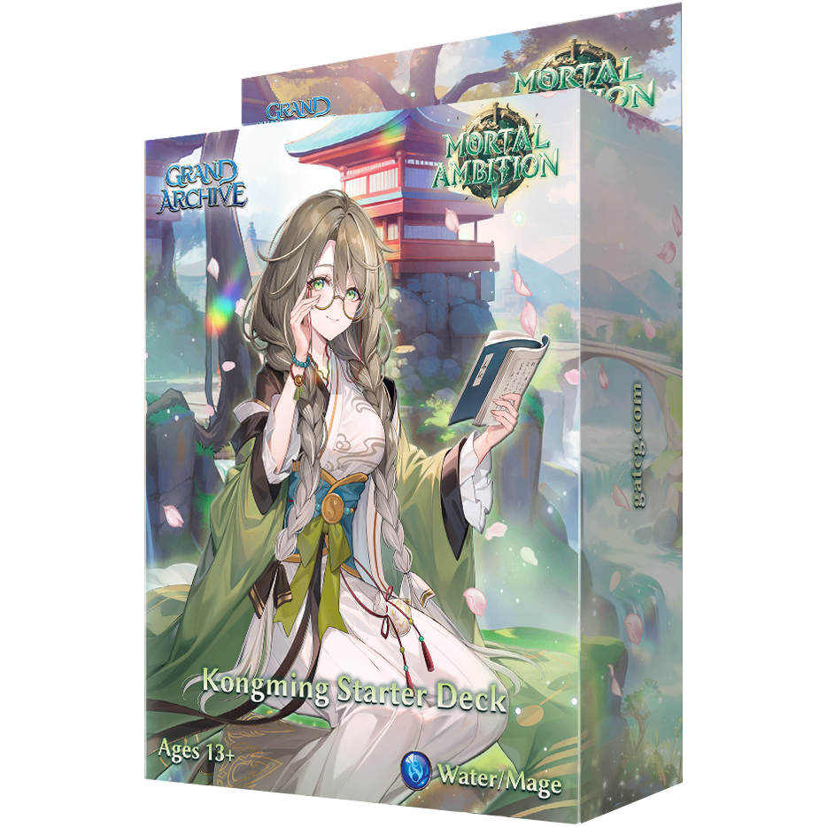 【GRAND ARCHIVE TCG】Starter Deck - Kongming -【Mortal Ambition】 《英語版》