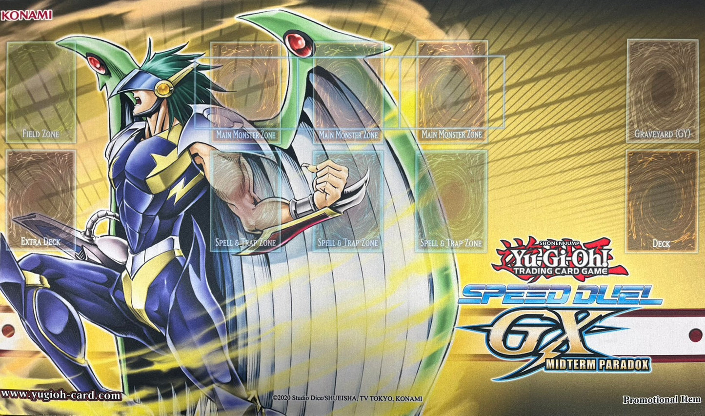 【遊戯王】 プレイマット E・HERO テンペスター (SPEED DUEL GX MIDTERM PARADOX) (袋なし)