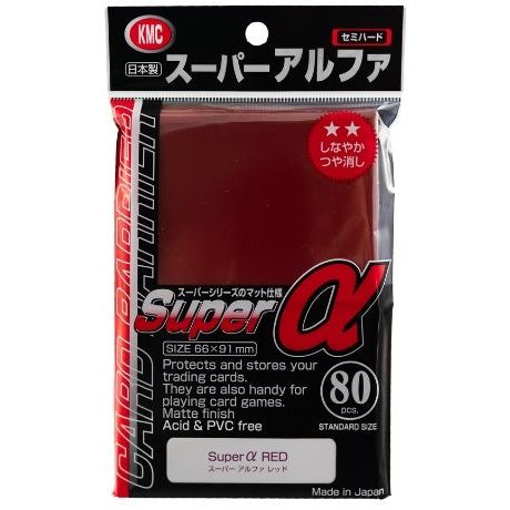 【KMC】スーパーアルファ レッド 66×91mm
- サプライ