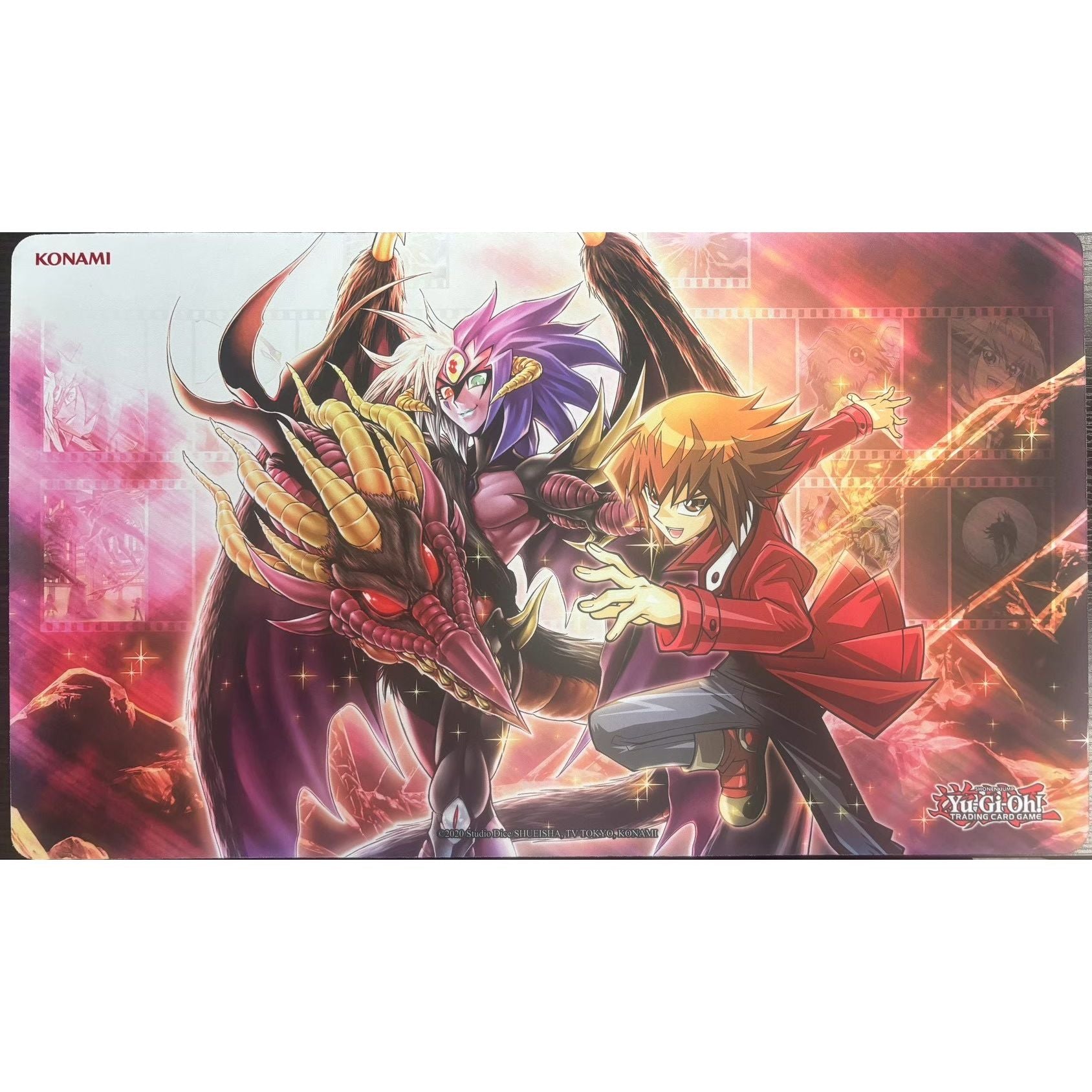 遊戯王】 プレイマット 遊城十代＆ユベルDasEwigLiebeWachter (袋なし