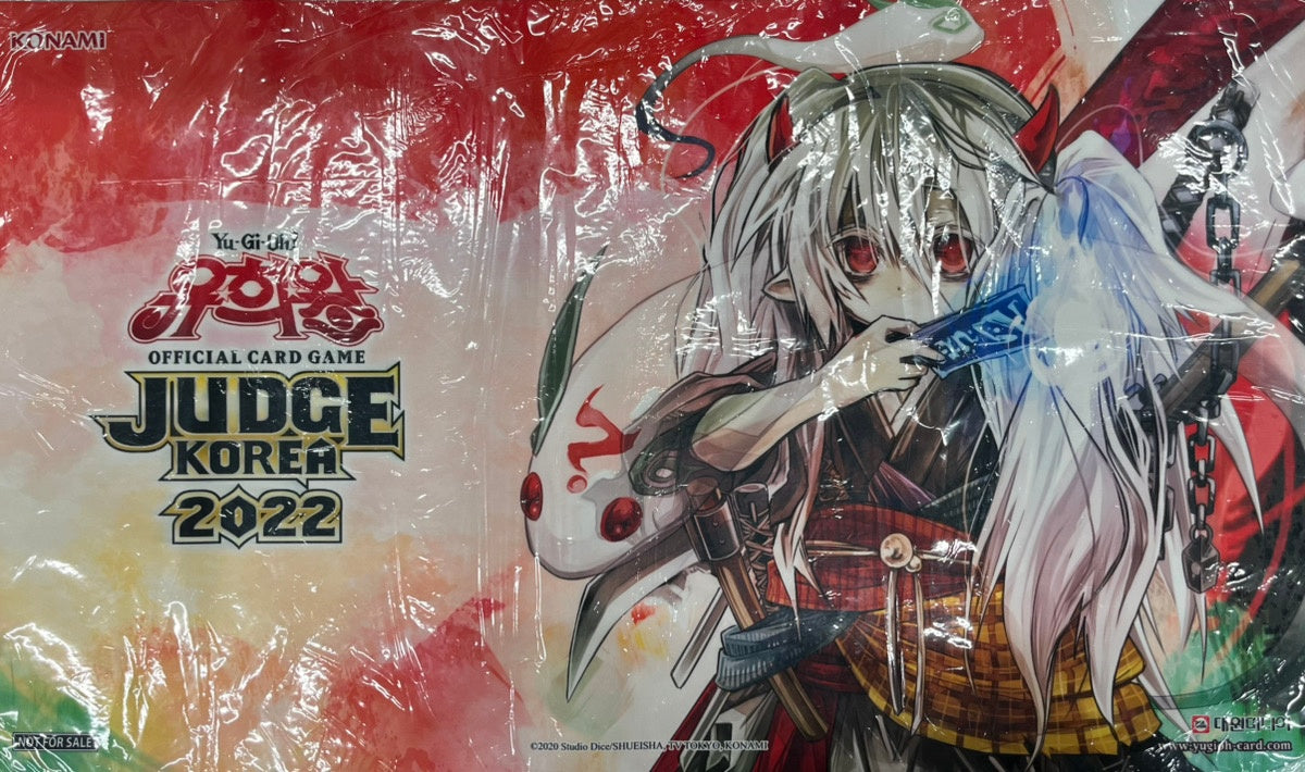 遊戯王韓国公式judgeマット 幽鬼うさぎ 遊戯王】 プレイマット 幽鬼うさぎ (JUDGE KOREA 2022) (袋あり