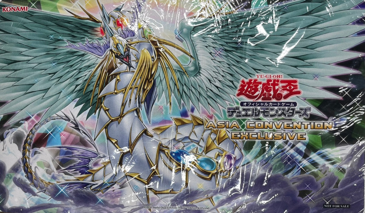 遊戯王】 プレイマット 究極宝玉神 レインボー・ドラゴン オーバー