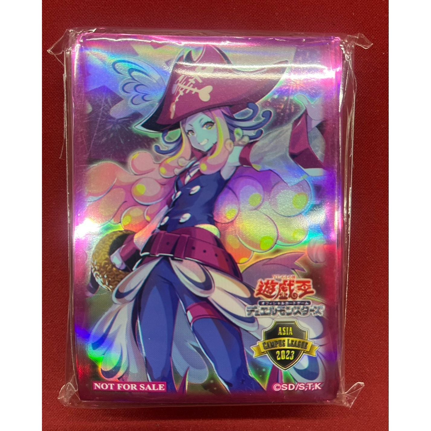 【遊戯王】 スリーブ GPキャプテンキャリー(ASIA CAMPUS LEAGUE) 70枚 《未開封》