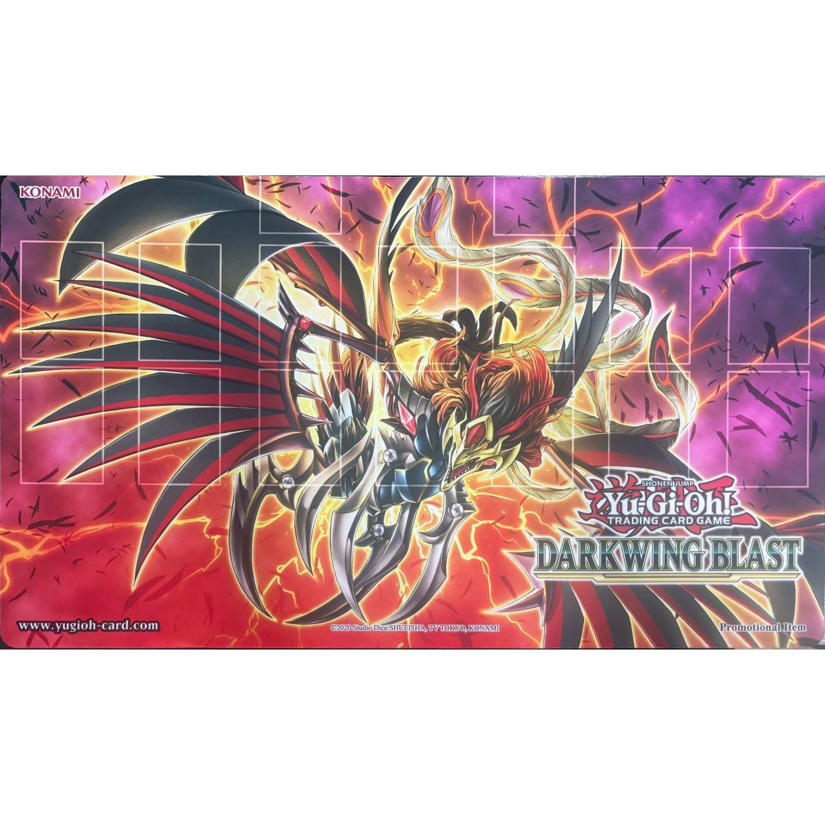 ブラックフェザードラゴン　プレイマット 遊戯王】 プレイマット ブラックフェザーアサルトドラゴン (DARKWING