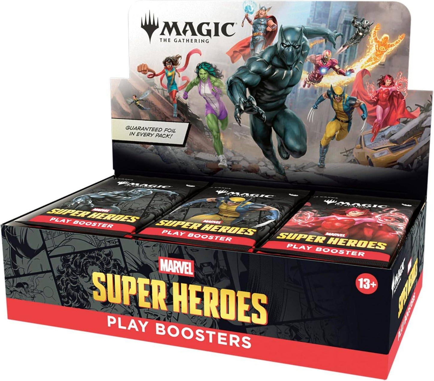【MTG】 マーベル スーパー・ヒーローズ プレイ・ブースター英語版≪BOX≫
- Magic: the Gathering