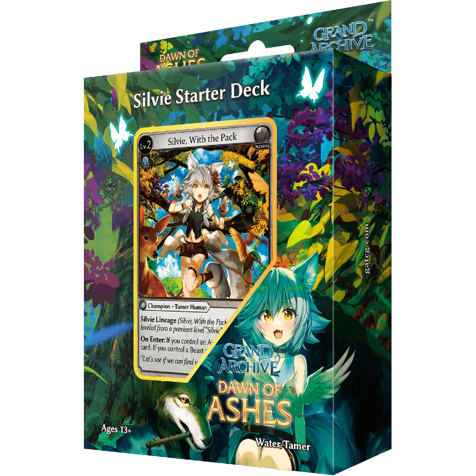 GRAND ARCHIVE TCG】Starter Deck- Silvie - 【Dawn of Ashes】英語版
