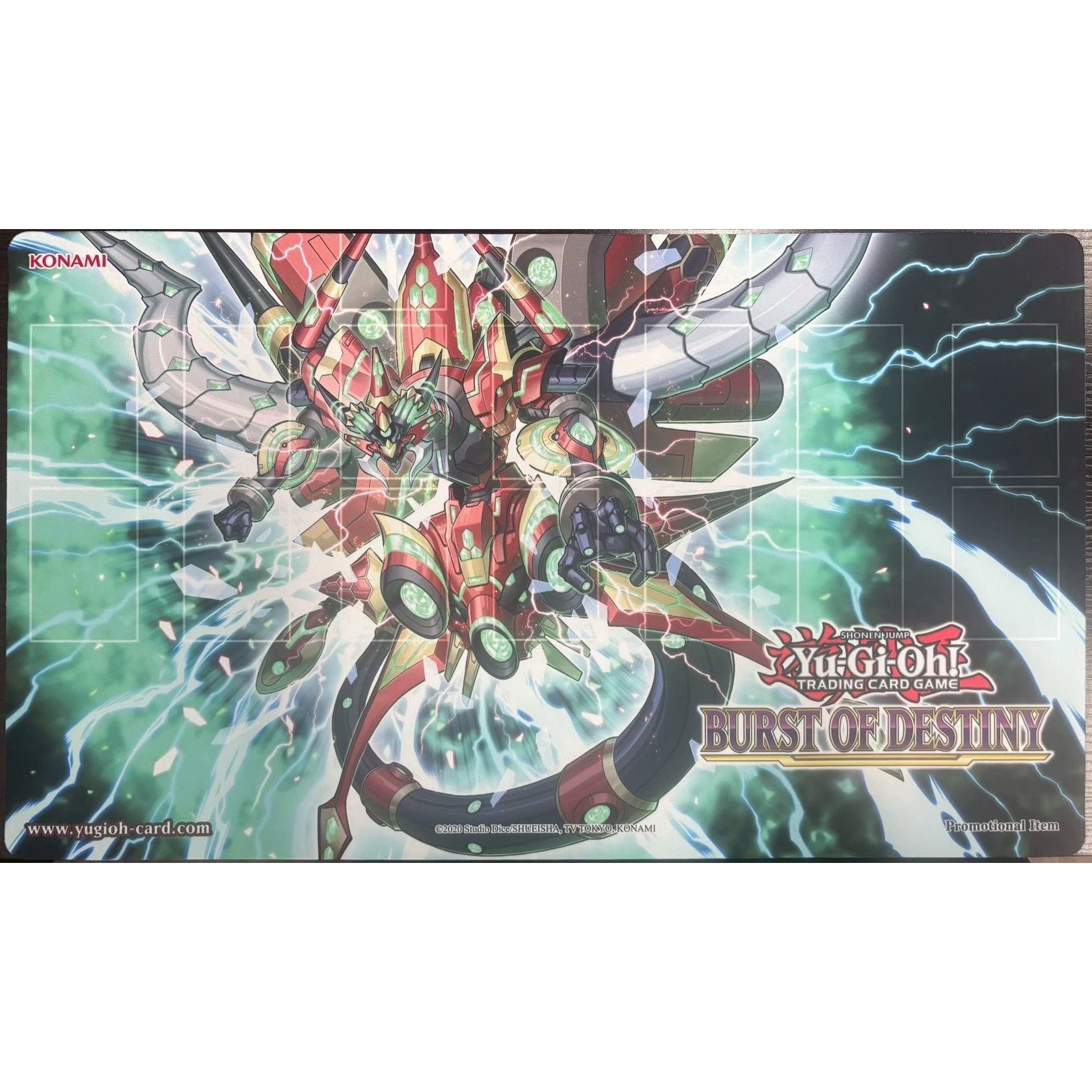遊戯王　ヴァレルコードドラゴン　バーストオブデスティニー　プレイマット　EU英語 遊戯王】 プレイマット ヴァレルコードドラゴン (BURST OF DESTINY