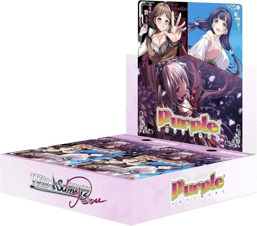 【ヴァイスシュヴァルツロゼ】 ブースターパック Purple software≪BOX≫  - ヴァイスシュヴァルツ ロゼ