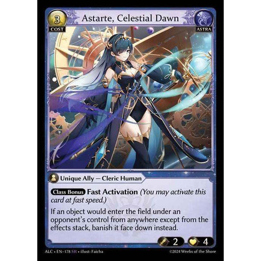 [Astra] Astarte, Celestial Dawn [ALC178-SR][Grand Archive TCG]