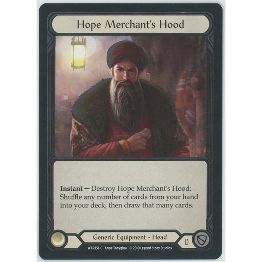 【管理439】Hope Merchant's Hood (Cold Foil)(C)
WTR151-C WTR

[EN][Fresh＆Blood]