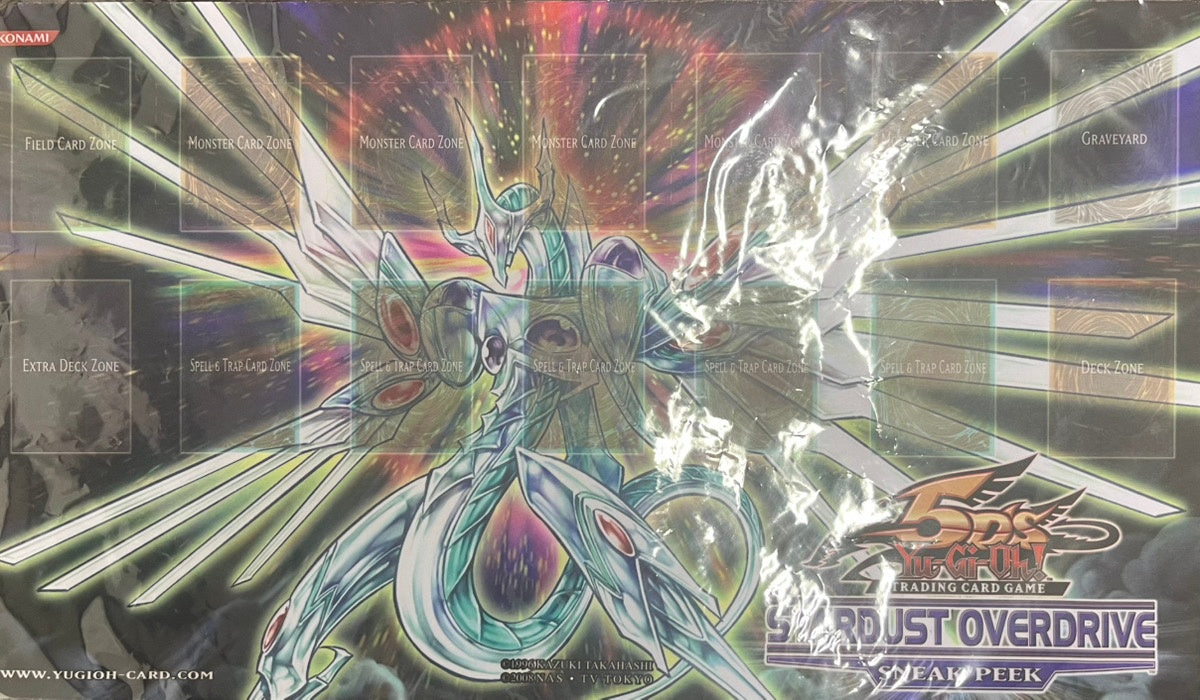 【状態B】【遊戯王】 プレイマット セイヴァー・スター・ドラゴン (SNEAK PEEK) (袋なし)[遊戯王]
