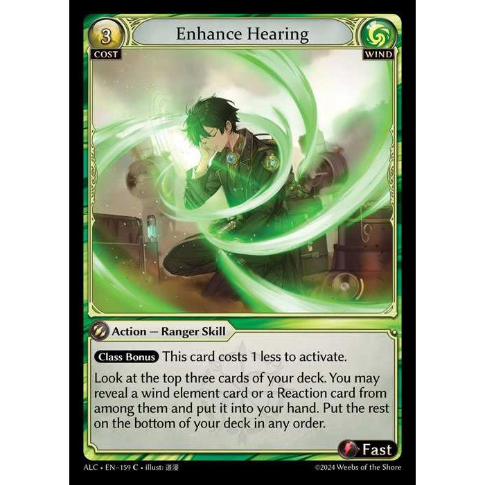 [Alter版] [Wind] Enhance Hearing [ALC159-C]

[Grand Archive TCG]