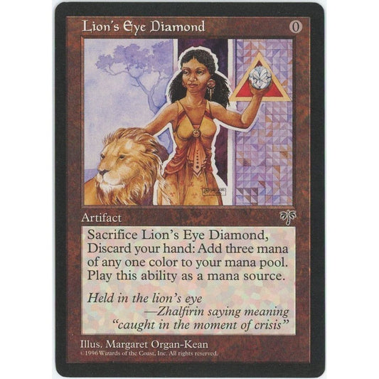 【管理1697】Lion's Eye Diamond(R)
MIR

[EN][Magic: the Gathering]
}