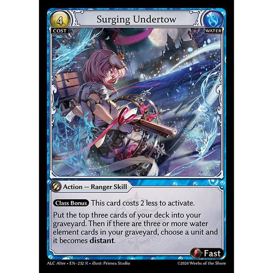 [Alter版] [Water] Surging Undertow [ALC232-R]

[Grand Archive TCG]