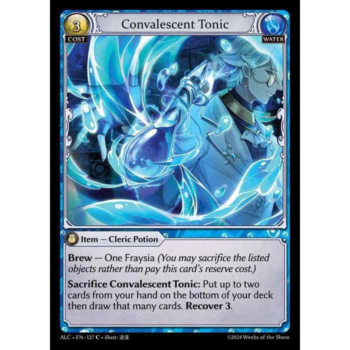 [Alter版] [Water] Convalescent Tonic [ALC127-C]

[Grand Archive TCG]