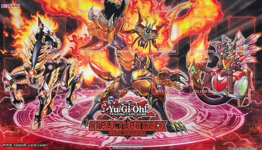 【遊戯王】 プレイマット 転生炎獣ヒートライオ＆転生炎獣ベイルリンクス＆転生炎獣ミラージュスタリオ (SNEAK PEEK) (袋なし)