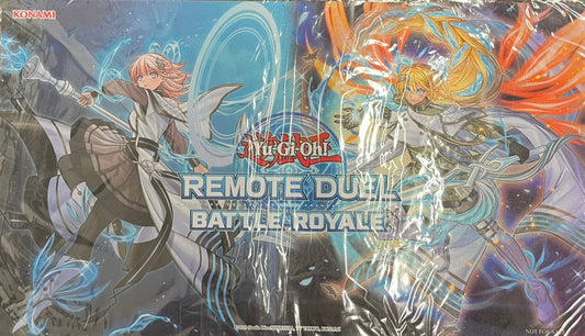 【遊戯王】 プレイマット エクソシスター・カスピテル＆エクソシスター・ミカエリス (REMOTE DUEL BATTLE ROYAL) (袋あり) [遊戯王]