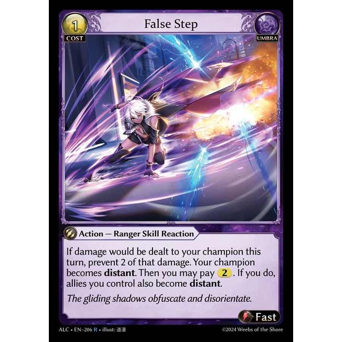 [Alter版] [Umbra] False Step [ALC206-R]

[Grand Archive TCG]