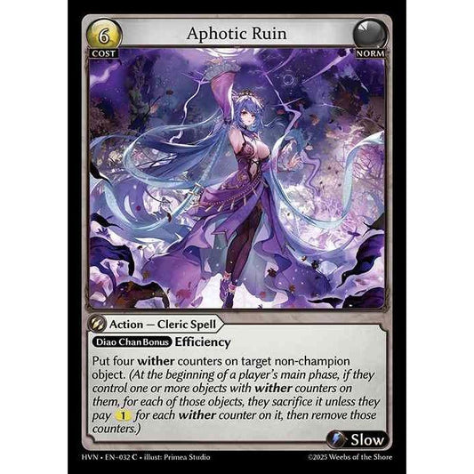 【FOIL】[Norm] Aphotic Ruin [HVN-032-C][Grand Archive TCG]