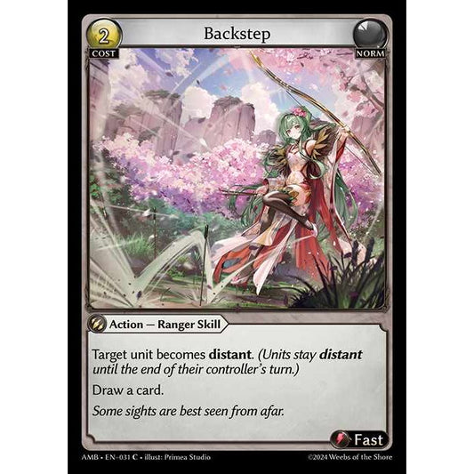 [Norm] Backstep [AMB031-C]

[Grand Archive TCG]