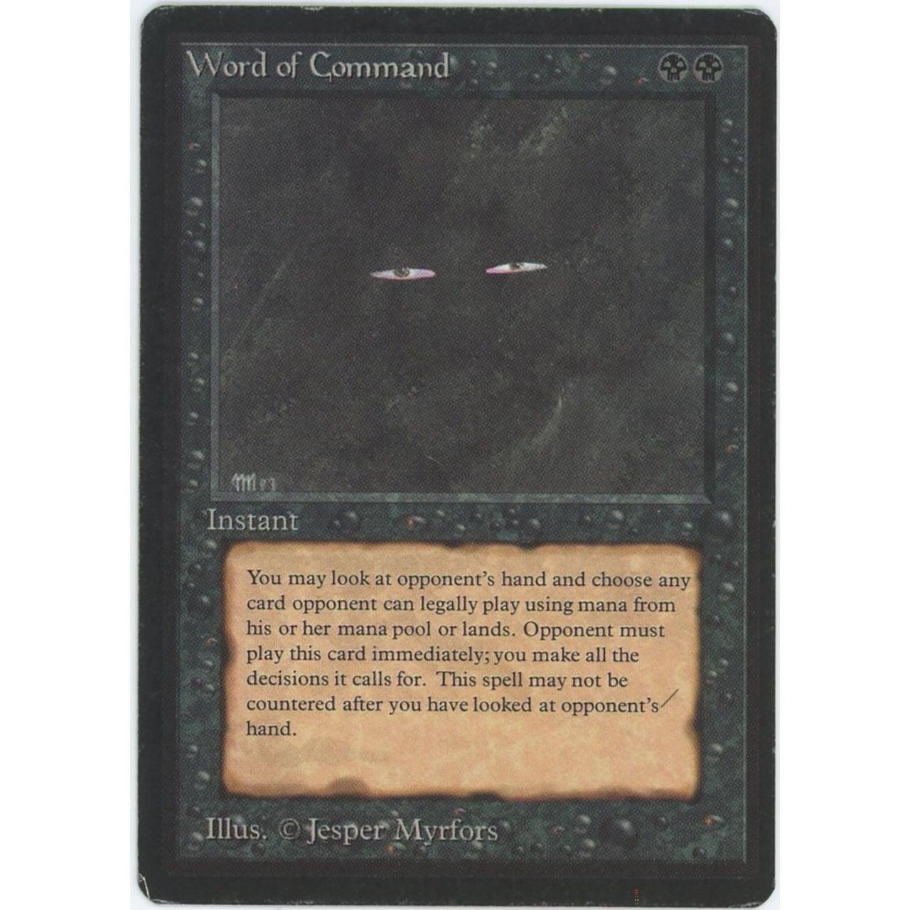 【状態C】【管理1388】Word of Command(R)
LEB

[EN][Magic: the Gathering]