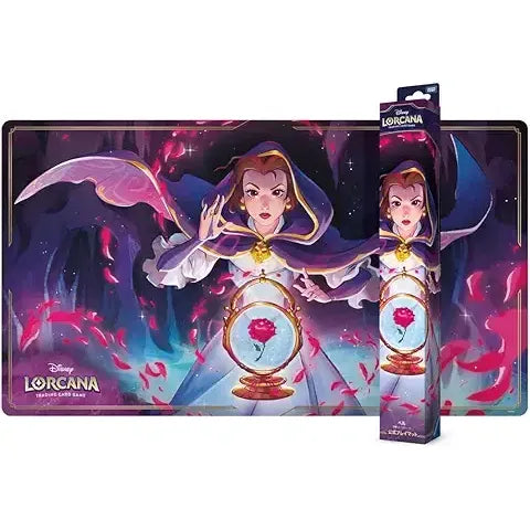 【ディズニー・ロルカナ・TCG】 公式プレイマット 「ベル 熟練なるミスティーク」  - ディズニー・ロルカナ・TCG