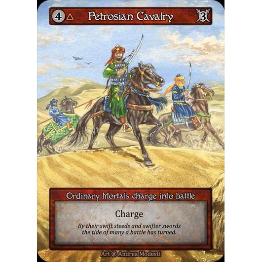 [Fire] Petrosian Cavalry [beta-Ordinary]

[Sorcery]