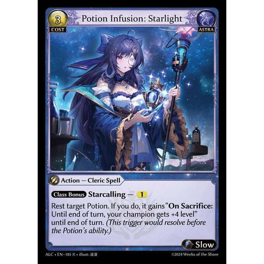 [Alter版] [Astra] Potion Infusion: Starlight [ALC185-R]

[Grand Archive TCG]