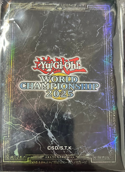 【遊戯王】 スリーブ WCS2025 黒 100枚 《未開封》 [遊戯王]