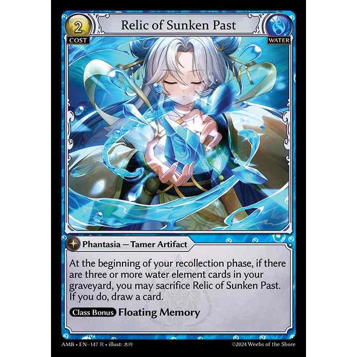 【FOIL】[Water] Relic of Sunken Past [AMB147-R]

[Grand Archive TCG]