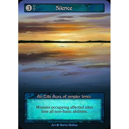 [Water] Silence [beta-Elite]

[Sorcery]