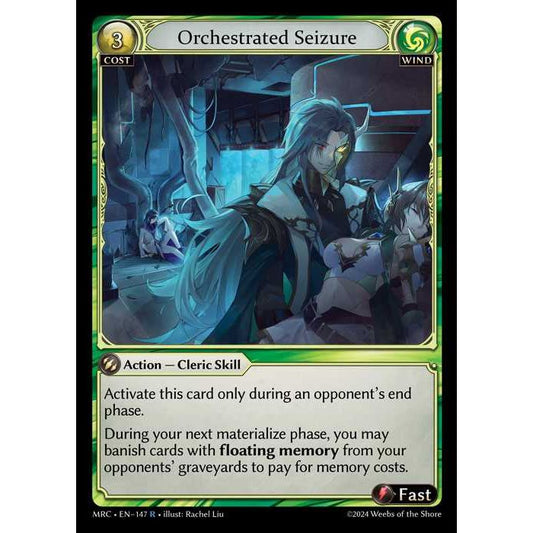 [Alter] [Wind] Orchestrated Seizure [MRC147-R]  Mercurial Heart Alter Edition - Grand Archive TCG