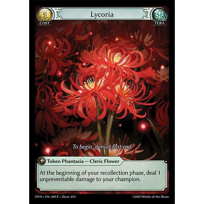 【FOIL】[Tera] Lycoria [HVN-209-C][Grand Archive TCG]