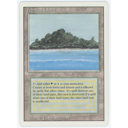 【管理1881】 Tropical Island (R) 3ED

[Magic: the Gathering]