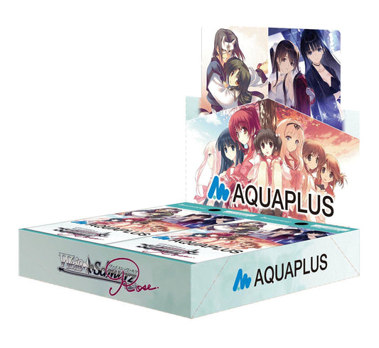 【ヴァイスシュヴァルツロゼ】 ブースターパック AQUAPLUS≪BOX≫  - ヴァイスシュヴァルツ ロゼ