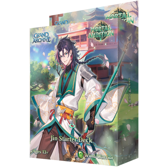 【GRAND ARCHIVE TCG】Starter Deck - Jin -【Mortal Ambition】 《英語版》