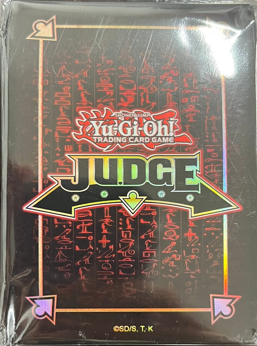【遊戯王】 スリーブ JUDGE 赤 100枚 《未開封》[遊戯王]
