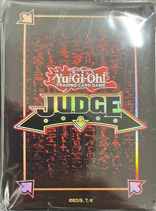 【遊戯王】 スリーブ JUDGE 赤 100枚 《未開封》 [遊戯王]