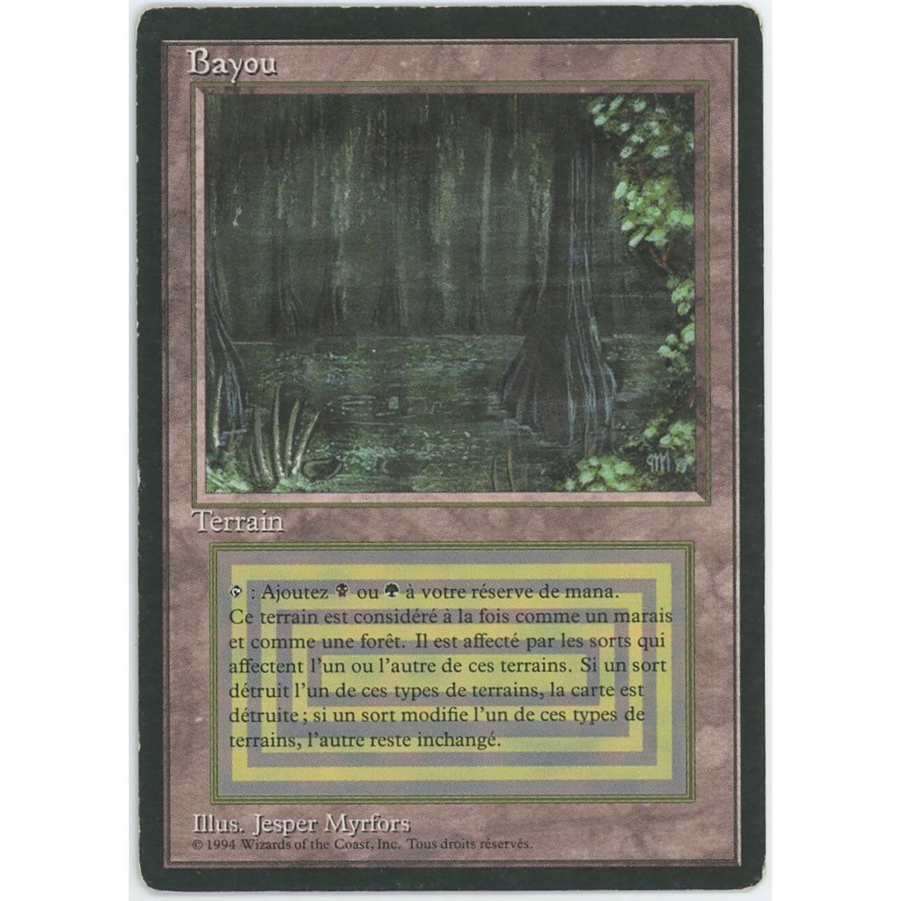 【状態C】【管理1607】Bayou(R)
3ED

[FR][Magic: the Gathering]