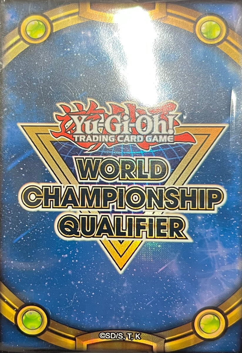 【遊戯王】 スリーブ WCQ2026 青  100枚 《未開封》[遊戯王]