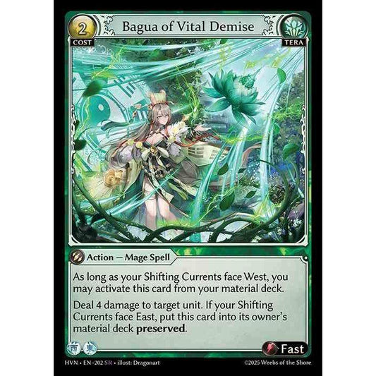 [Tera] Bagua of Vital Demise [HVN-202-SR][Grand Archive TCG]