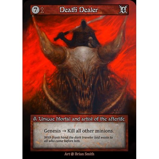 [Fire] Death Dealer [beta-Unique]

[Sorcery]