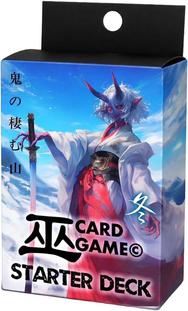 【巫 カードゲーム】 スタートデッキ 「鬼の棲む山」冬  - 巫カードゲーム