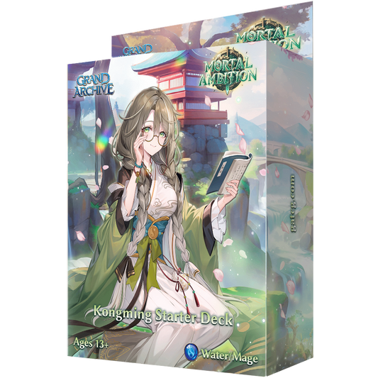 【GRAND ARCHIVE TCG】Starter Deck - Kongming -【Mortal Ambition】 《英語版》