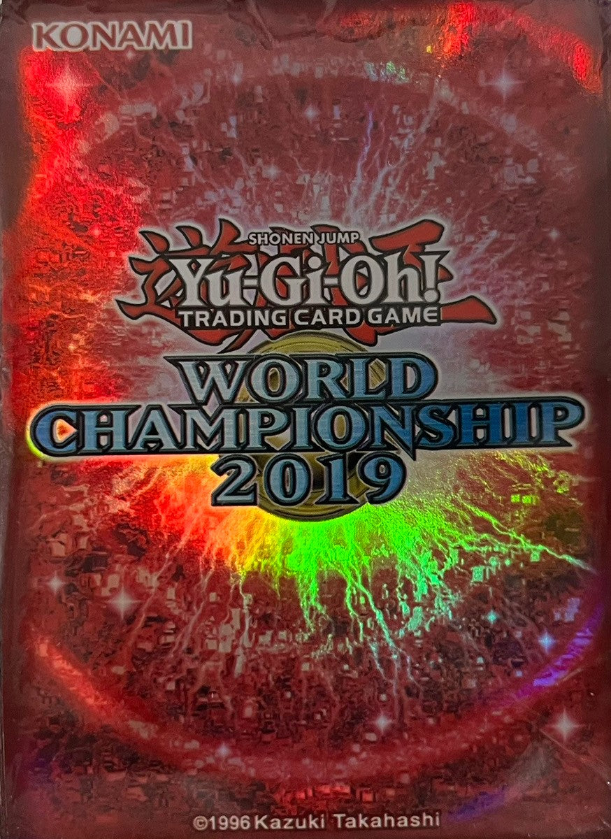 【遊戯王】 スリーブ WCS2019 赤 100枚 《未開封》[遊戯王]